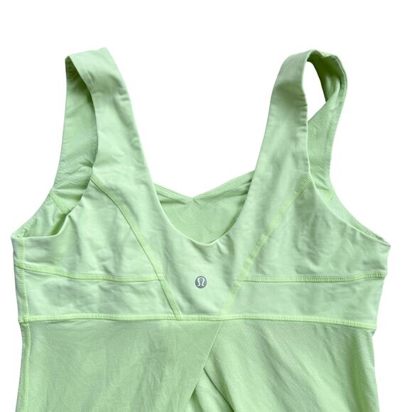 Lululemon Run: Tame Me Tank Faded Zap Size 10 - Picture 4 of 8
